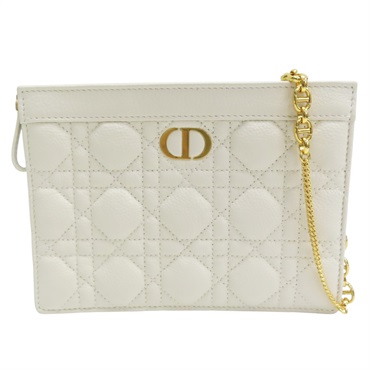 白色 牛皮 Caro Every Dior 肩背包【Dior 迪奧】 S5106UWHC