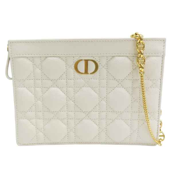 白色 牛皮 Caro Every Dior 肩背包【Dior 迪奧】 S5106UWHC