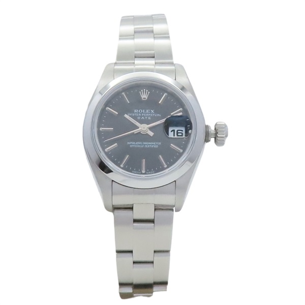 黑色錶盤 不鏽鋼 Oyster Perpetual Lady Datejust 腕錶【ROLEX 勞力士】 79160