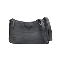 黑色 EPI 水波紋 牛皮 Easy Pouch On Strap 肩背包 M80471【LOUIS VUITTON LV 路易威登】 M80471