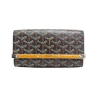 黑色 Goyardine 帆布 Monte-Carlo Mini 肩背包 無背帶【GOYARD 高雅德】 MONTE2MINTY01CL01P