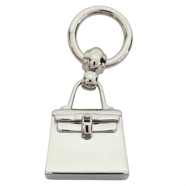 鍍銀 金屬 Kelly 絲巾釦【HERMES 愛馬仕】