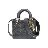 黑色羊皮 Lady Dior My ABCDior 小型 兩用包 M0538ONGE【Dior 迪奧】 M0538ONGE