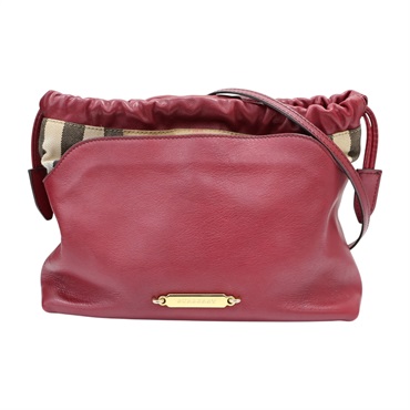 紅色 牛皮 little crush 肩背包【BURBERRY 巴寶莉】