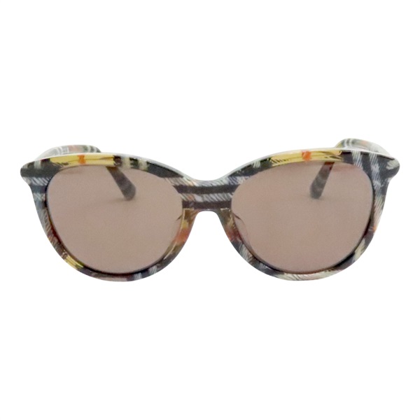 茶色鏡片 格紋 墨鏡 太陽眼鏡【BURBERRY 巴寶莉】 B4455F