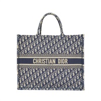 藍色 提花帆布 Book Tote 大型托特包 手提包 M1286ZRIW【Dior 迪奧 】 M1286ZRIW