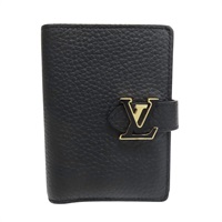 黑色 牛皮 直式短夾【LOUIS VUITTON LV 路易威登】 M81561