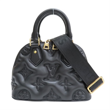 黑色 牛皮 Alma BB 兩用包【LOUIS VUITTON LV 路易威登】 M59793