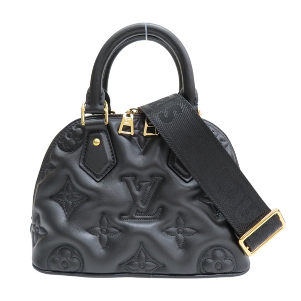 黑色 牛皮 Alma BB 兩用包【LOUIS VUITTON LV 路易威登】 M59793