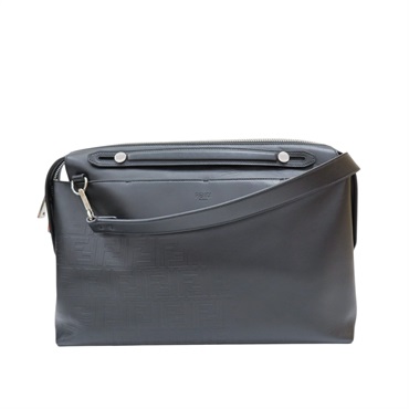 黑色 牛皮 公事包【FENDI 芬迪】 7VA458