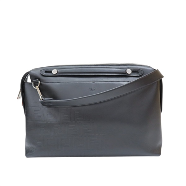 黑色 牛皮 公事包【FENDI 芬迪】 7VA458