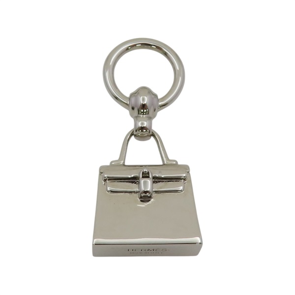 銀色金屬 Kelly包 墜飾 Twilly 絲巾扣【HERMES 愛馬仕】