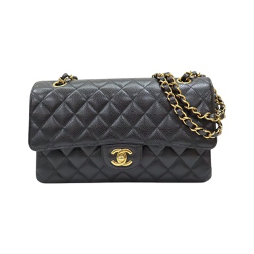 黑色 荔枝紋 牛皮 CoCo 25 肩背包【CHANEL 香奈兒】 A01112