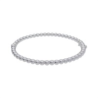18K白金 Perlee 金珠 手環【Van Cleef & Arpels 梵克雅寶】 VCAR07TD00