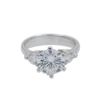 18K白金 鑽石 戒指【JEWELRY 無品牌珠寶】 Diamond 4.25g
