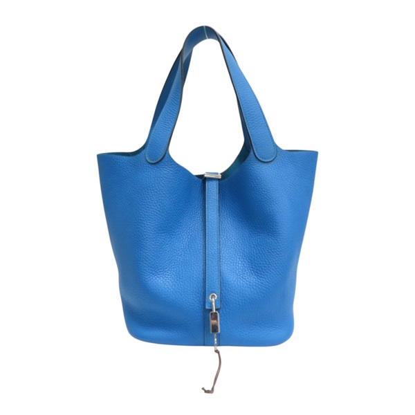 坦桑尼亞藍 TC牛皮 Picotin Lock 22 手提包 H060991CK A刻【HERMES 愛馬仕】 H060991CK