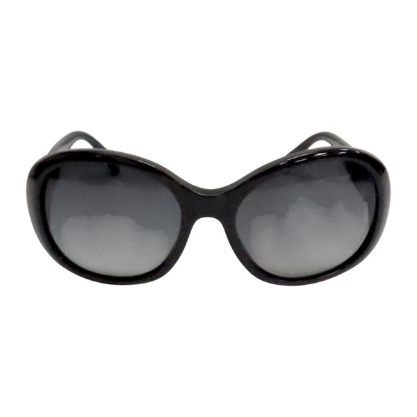 黑色鏡片 牛皮 墨鏡 太陽眼鏡【CHANEL 香奈兒】 5235-Q-A