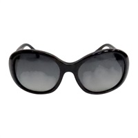 黑色鏡片 牛皮 墨鏡 太陽眼鏡【CHANEL 香奈兒】 5235-Q-A