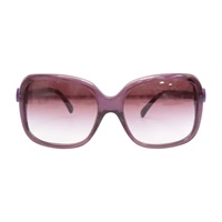 紫色膠框 蝴蝶結 太陽眼鏡【CHANEL 香奈兒】 5171A