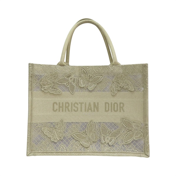 金色 蝴蝶刺繡 Book tote 托特包 肩背包【Dior 迪奧 】 M12962EIF