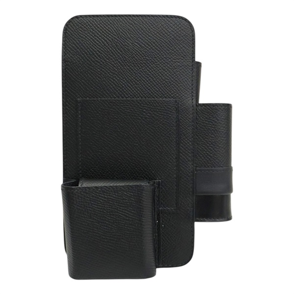 黑色 Epsom牛皮 手機 Hermesway Phone Case 肩背包 U刻【HERMES 愛馬仕】