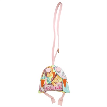 粉色 Petit H 掛飾【HERMES 愛馬仕】