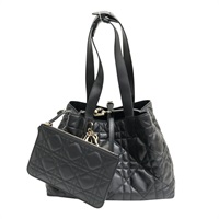 黑色羊皮 Toujours 肩背包【Dior 迪奧】 M2821OSNW_M900