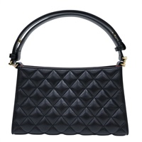 黑色 羊皮 肩背包【CHANEL 香奈兒】 AS6045