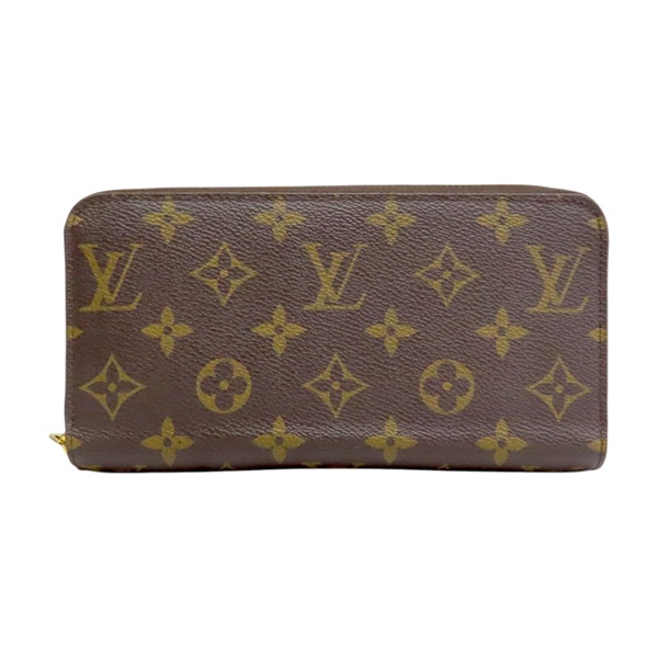棕色 帆布 Zippy Wallet 拉鍊 長夾【LOUIS VUITTON LV 路易威登】 M42616