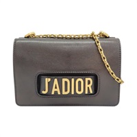 黑色 牛皮 J'Adior 鍊帶 肩背包【Dior 迪奧】 M9000