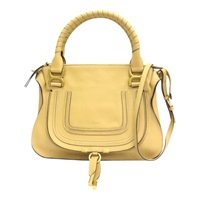 駝色 牛皮 Marcie Medium 兩用包【Chloe 克羅伊】