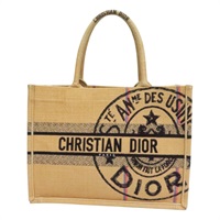 卡其色 帆布 Book Tote 托特包 手提包【Dior 迪奧】