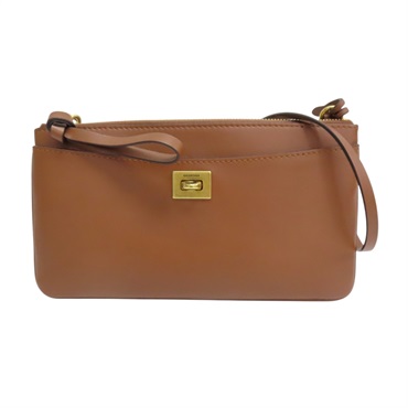 棕色 牛皮 Rodeo 手拿包【BALENCIAGA 巴黎世家】