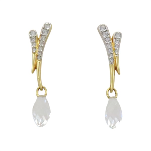 水鑽 水滴型水晶 針式耳環【Swarovski 施華洛世奇】