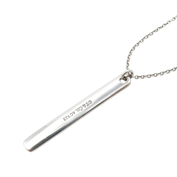 925純銀 1837 Narrow Bar 鏈墜【Tiffany & Co 蒂芬妮】