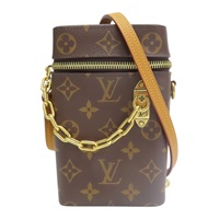 棕色 原花 PVC塗層帆布 肩背包【LOUIS VUITTON LV 路易威登】 M44914