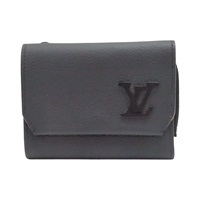 黑色 牛皮 Pilot Wallet 扣式短夾 M81740【LOUIS VUITTON LV 路易威登】 M81740