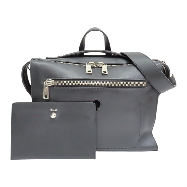 黑色 牛皮 Briefcase 兩用包【FENDI 芬迪】 7VA400