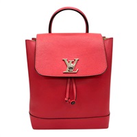 紅色 牛皮 Lockme 後背包【LOUIS VUITTON LV 路易威登】 M41818