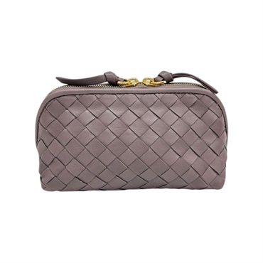 藕紫色 羊皮 小化妝包【BOTTEGA VENETA BV 寶緹嘉】 132533