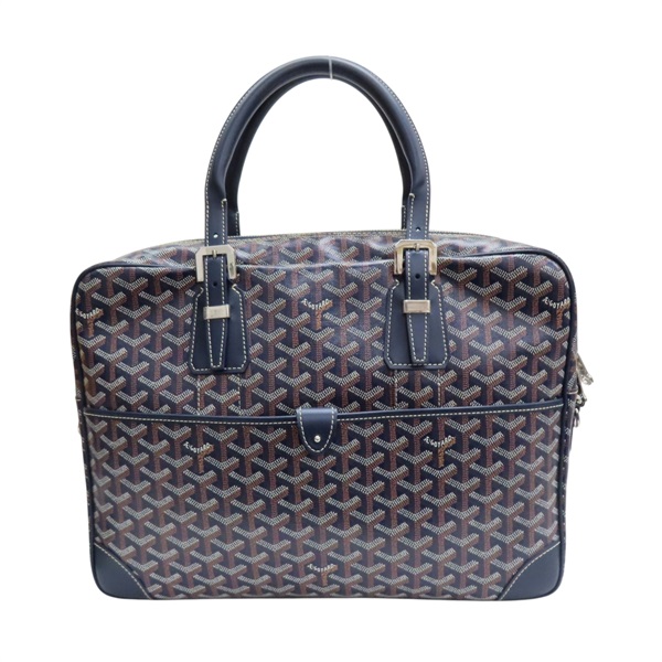 藍色 PVC塗層帆布 Ambassade MM 公事包【GOYARD 高雅德】