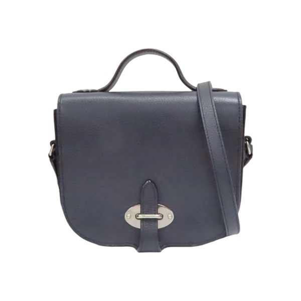 深藍色 牛皮 Tenby 肩背包【MULBERRY 瑪百莉】 HH5039