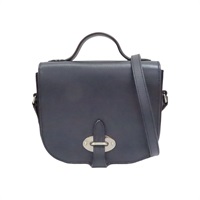 深藍色 牛皮 Tenby 肩背包【MULBERRY 瑪百莉】 HH5039