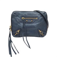 藍色 山羊皮 肩背包【BALENCIAGA 巴黎世家】 488795