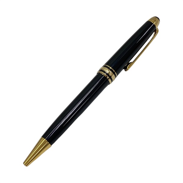 黑色 樹脂 鍍金 原子筆【MONTBLANC 萬寶龍】 MB128475