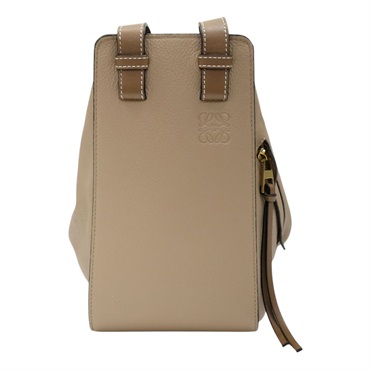 卡其色 牛皮 Hammock 吊床包 肩背包【LOEWE 羅威】 A538S35X51