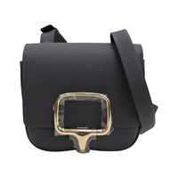 石板灰 Epsom牛皮 Della Cavalleria Mini 肩背包 K刻 金釦【HERMES 愛馬仕】 H085367CP85