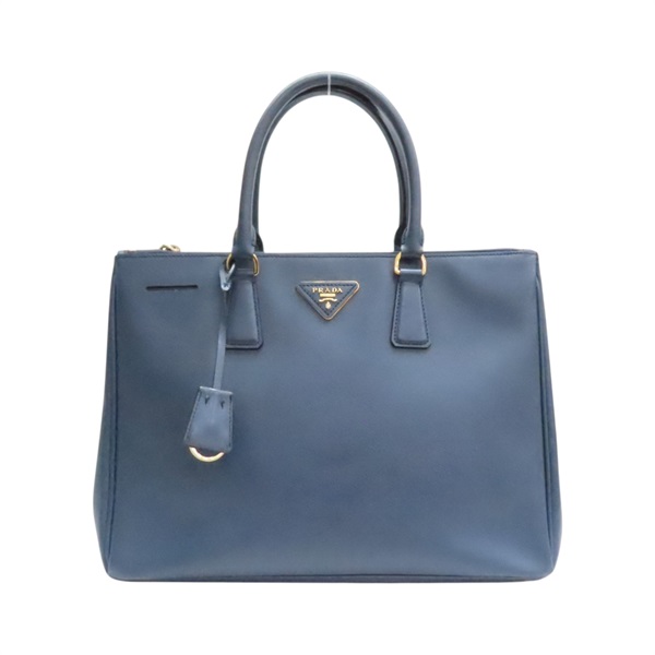 藍色 防刮牛皮 Galleria 兩用包 無背帶【PRADA 普拉達】 BN1844