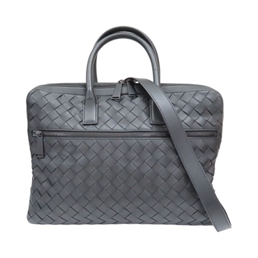 黑色 編織羊皮 公事包 兩用包【BOTTEGA VENETA BV 寶緹嘉】 601065