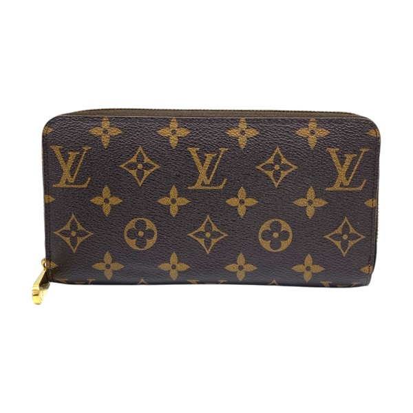 棕色 原花帆布 Zippy Wallet 拉鍊長夾 M42616【LOUIS VUITTON LV 路易威登】 M42616